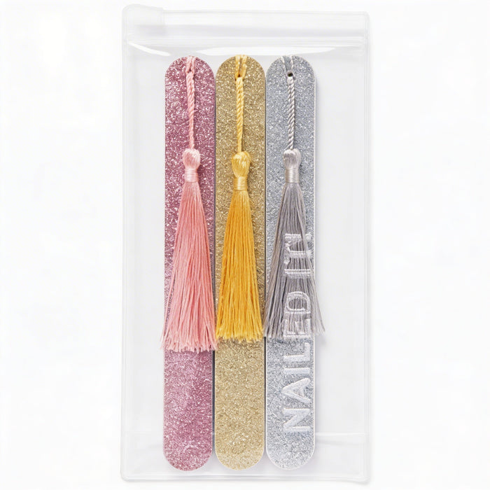 RH Macy Beauty Collection 3-Pc. Nailed It Set - Glitter and Tassel Accent by Vanessa Jane