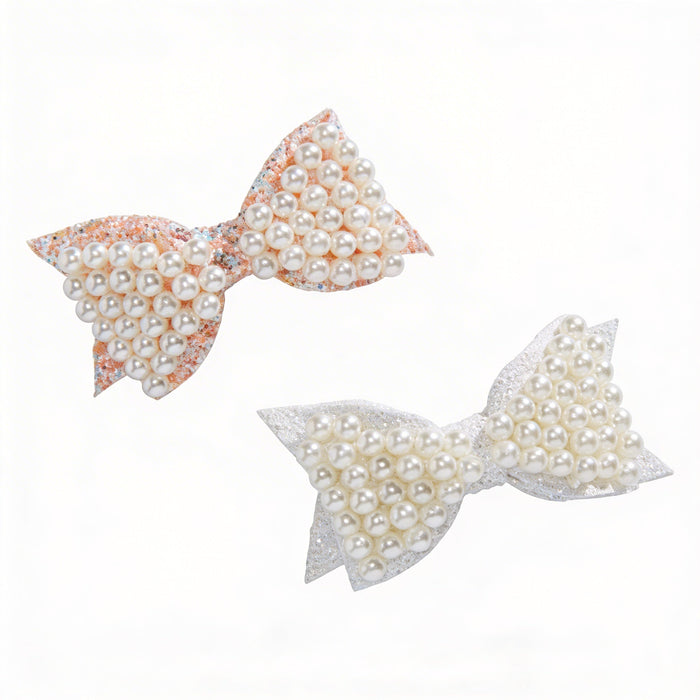 On the Verge Girls 2-Pk. Embellished Bow Barrettes by Vanessa Jane