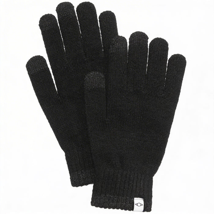 Alfani Mens Space-Dyed Gloves Touch Screen Black One Size Stretch by Vanessa Jane