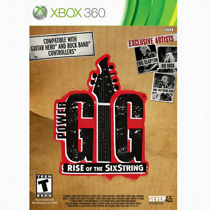 Xbox 360 Power Gig Rise of the Six String Brand New Sealed by Vanessa Jane
