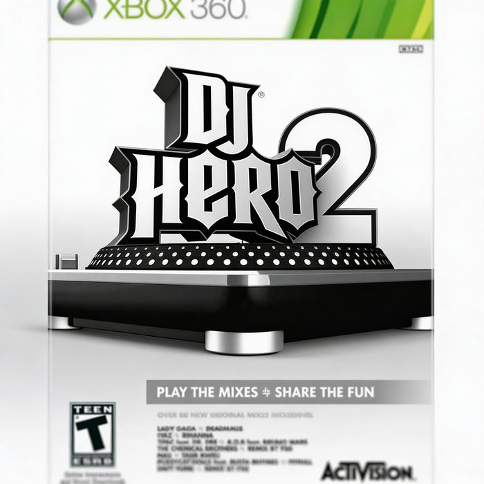 Activision X-Box 360 DJ Hero 2 by Vanessa Jane