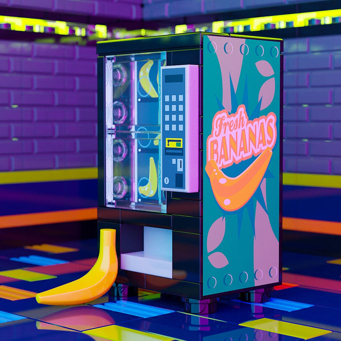 Fresh Bananas - B3 Customs Fruit Vending Machine made using LEGO parts by B3 Customs