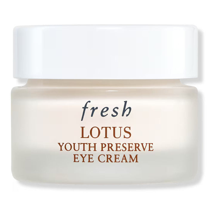 Fresh Lotus Youth Preserve Depuffing Eye Cream 0.5 OZ by Nava Beauty
