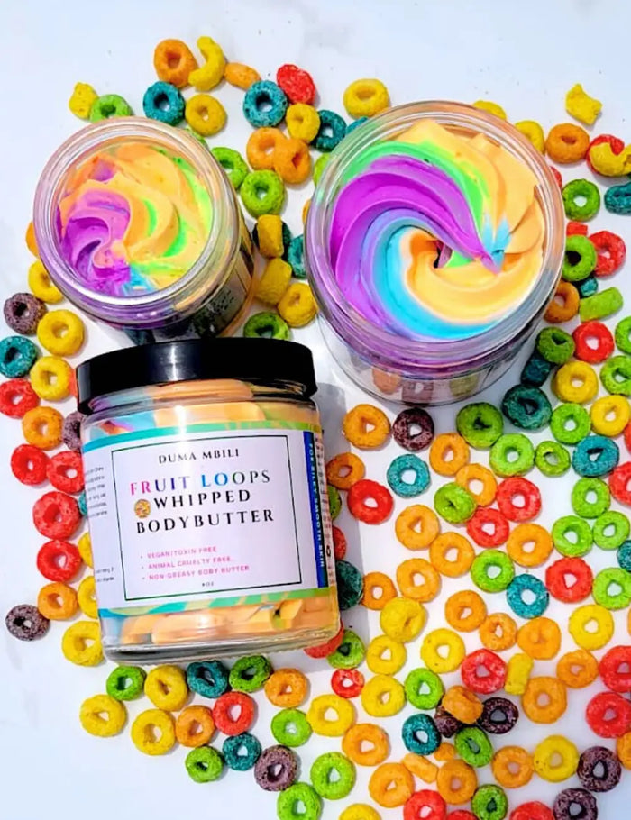 Fruit Loops Whipped Body Butter by Duma Mbili LLC