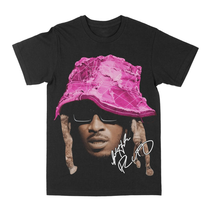 Future "Big Face Pink Bucket" Graphic Tee by Obsessed with graphic tees