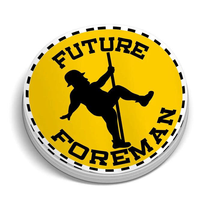 Future Foreman Hard Hat Decal by Armed American Supply
