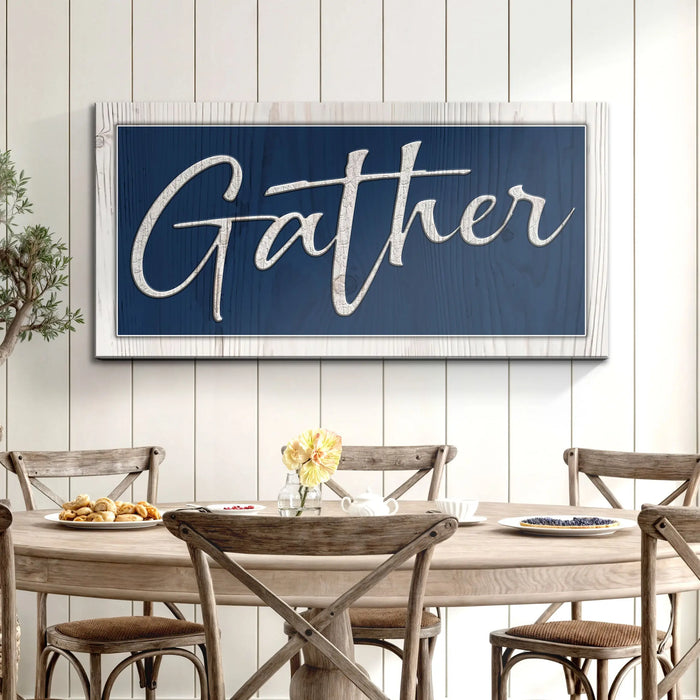 Gather Sign XIV by Tailored Canvases