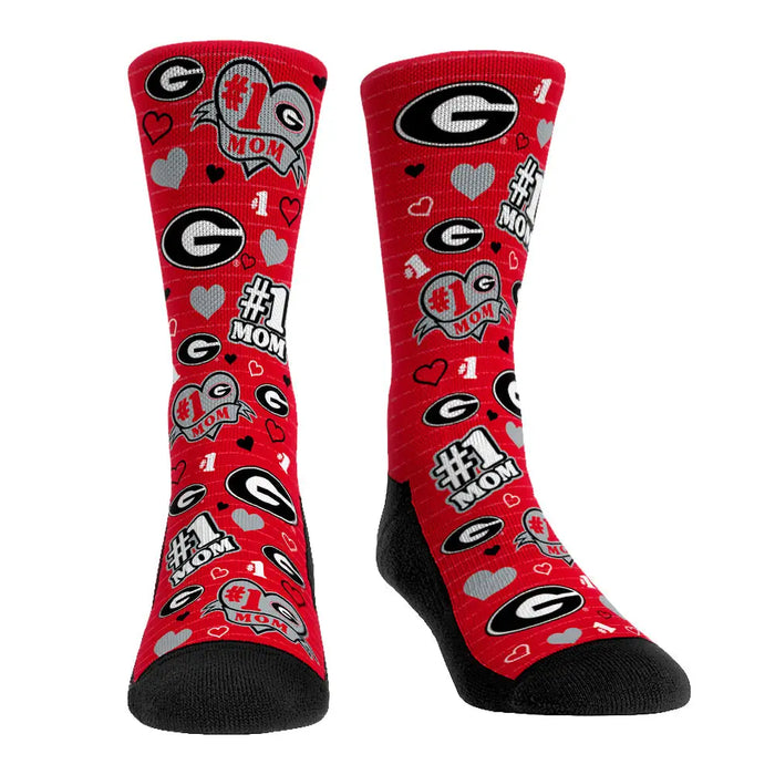 Georgia Bulldogs - #1 Mom by Rock 'Em Socks
