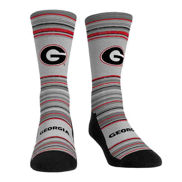Georgia Bulldogs - Heather Classics by Rock 'Em Socks