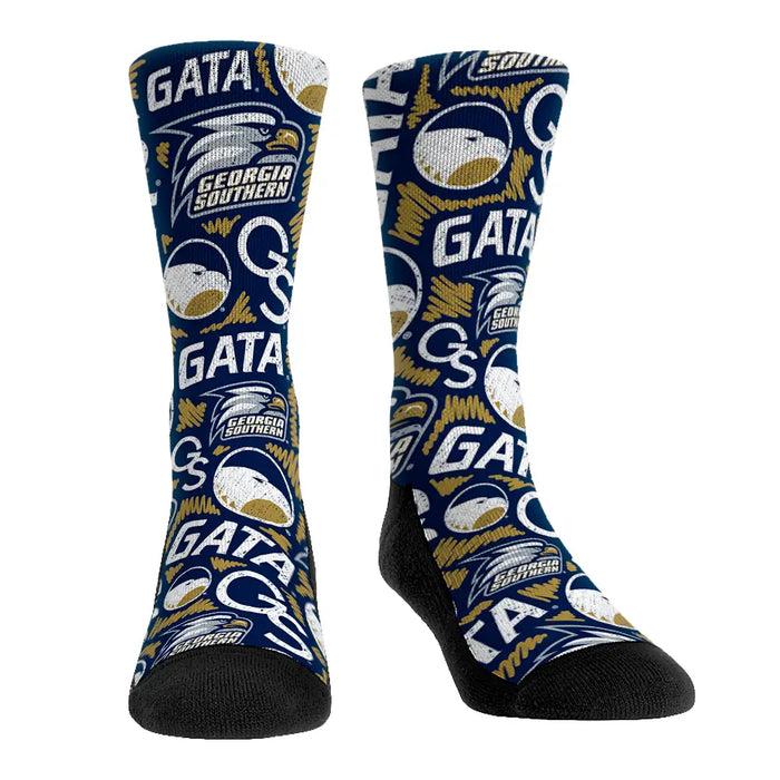 Georgia Southern Eagles - Logo Sketch by Rock 'Em Socks