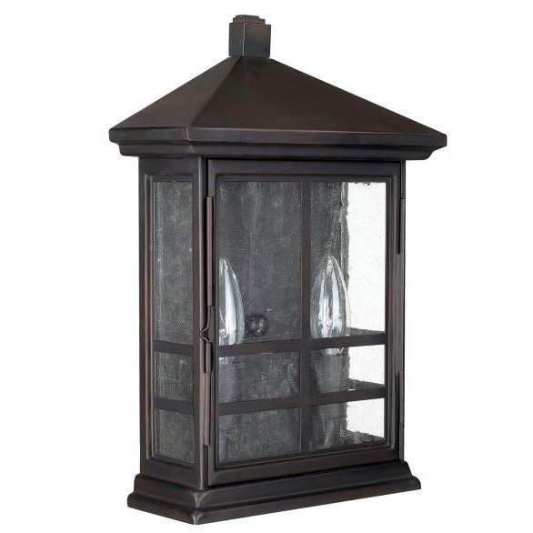 Capital Lighting G9916-1 Preston 2 Light Sconce Replacement Front Glass Plate by Vanessa Jane