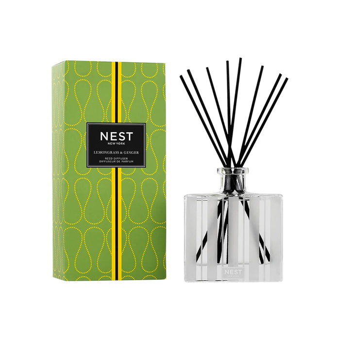 Nest New York Lemongrass and Ginger Reed Diffuser 5.9 OZ by Nava Beauty