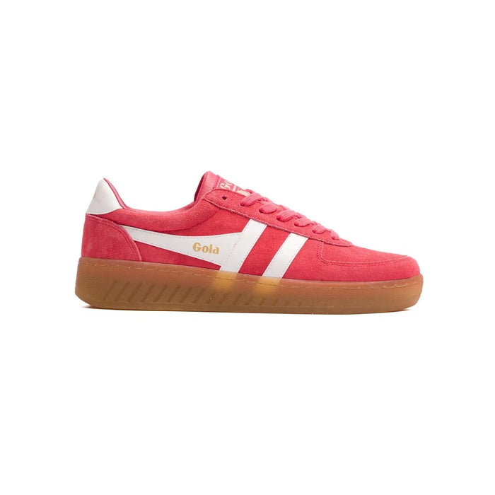 Gola Classics Women's Grandslam Suede Sneakers - Coral/Off White/Gum by Swell-O-Phonic