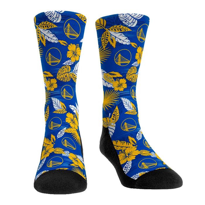 Golden State Warriors - Floral by Rock 'Em Socks