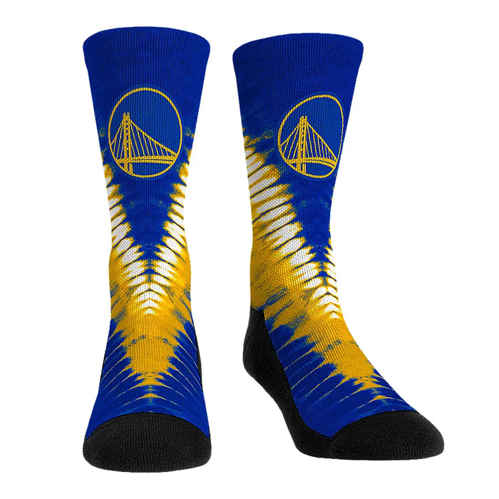 Golden State Warriors - V Shape Tie Dye by Rock 'Em Socks
