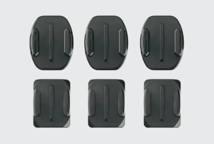 GoPro Adhesive Mounts, 3 Curved + 3 Flat Sticky Mounts by Price Is Right Miami