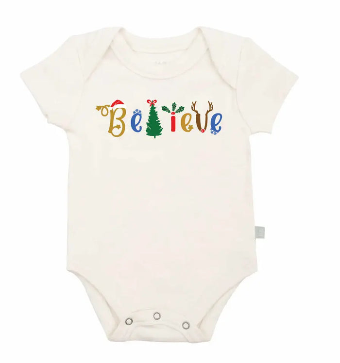 graphic bodysuit | believe by Finn + Emma