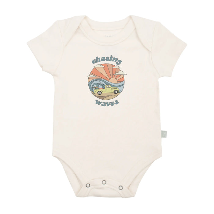 graphic bodysuit | chasing waves by Finn + Emma