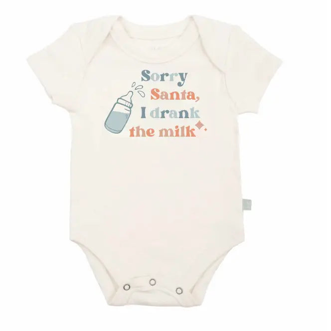 graphic bodysuit | drank the milk by Finn + Emma