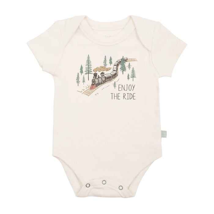 graphic bodysuit | enjoy the ride by Finn + Emma