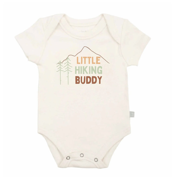graphic bodysuit | hiking buddy by Finn + Emma