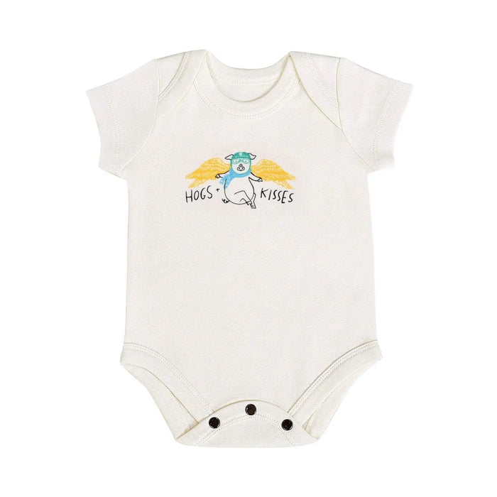 graphic bodysuit | hogs and kisses by Finn + Emma