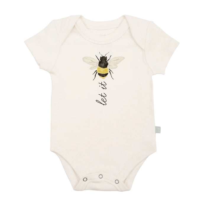 graphic bodysuit | let it bee by Finn + Emma