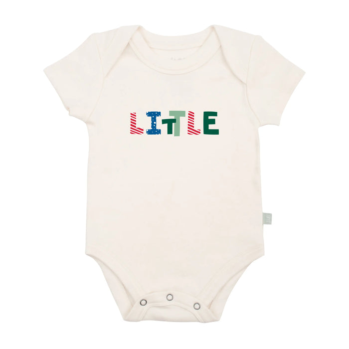 graphic bodysuit | little winter by Finn + Emma