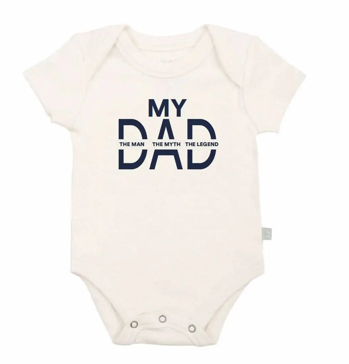 graphic bodysuit | my dad by Finn + Emma