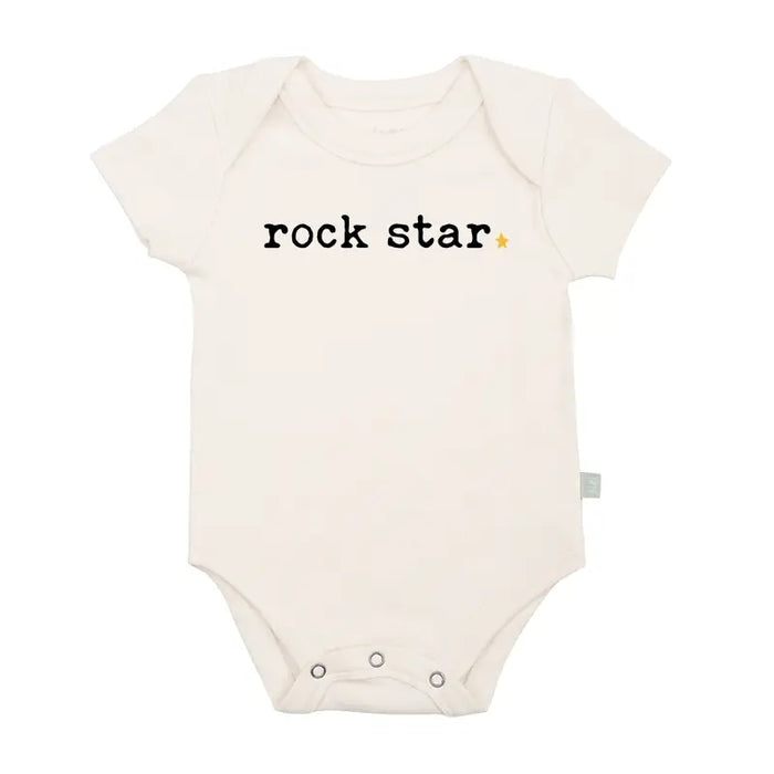 graphic bodysuit | rock star by Finn + Emma