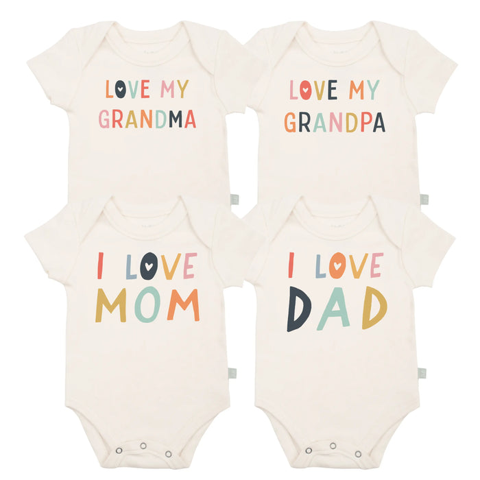 graphic bodysuit set | all in the family by Finn + Emma