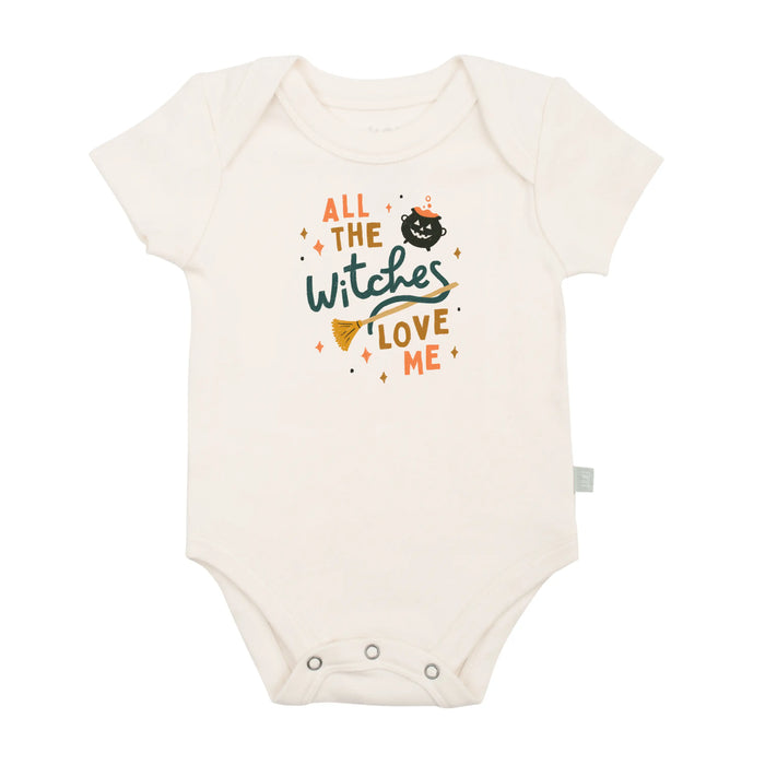 graphic bodysuit | witches love me by Finn + Emma
