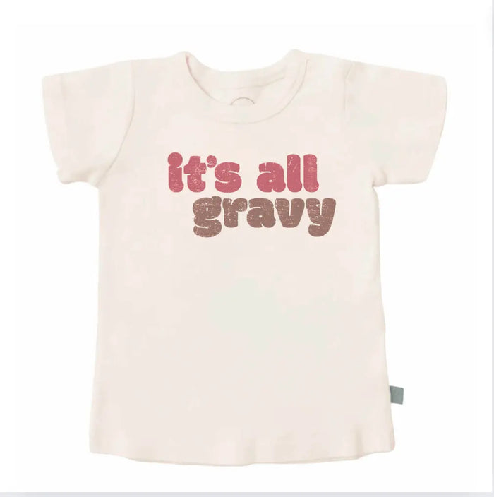 graphic tee | all gravy by Finn + Emma