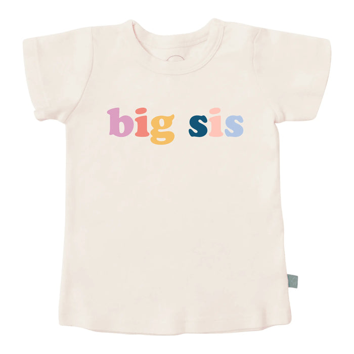graphic tee | big sis by Finn + Emma