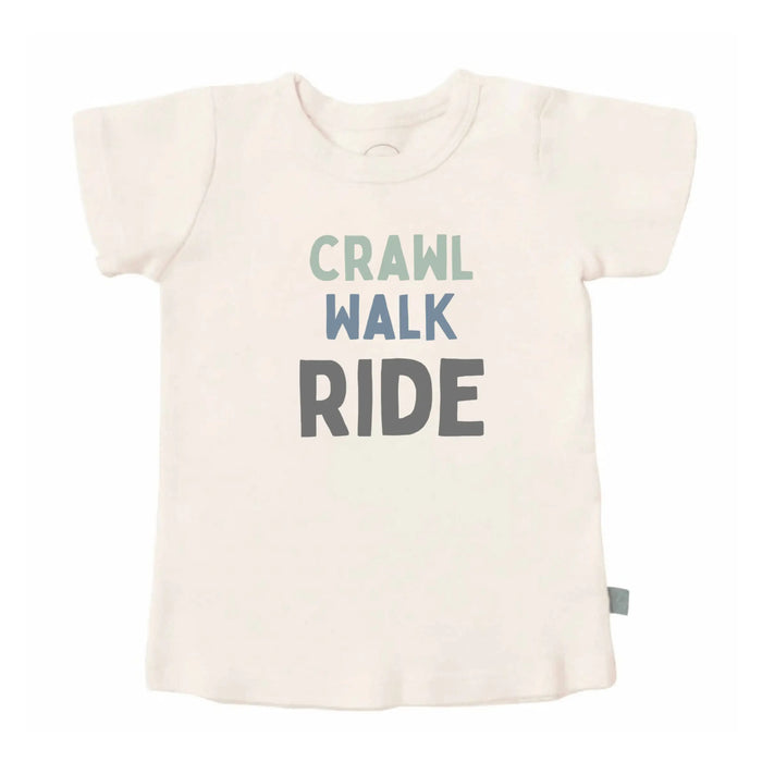 graphic tee | crawl walk ride by Finn + Emma
