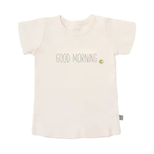 graphic tee | good morning by Finn + Emma