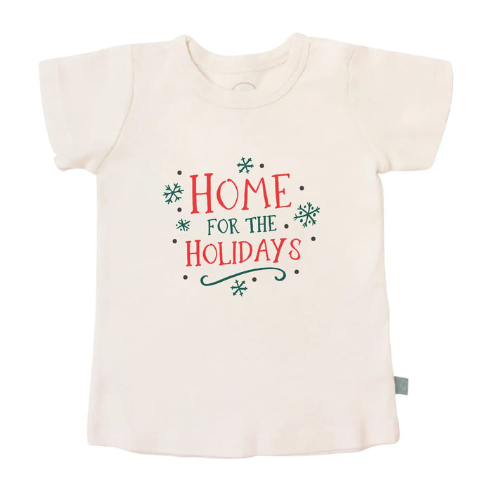 graphic tee | home for the holidays by Finn + Emma