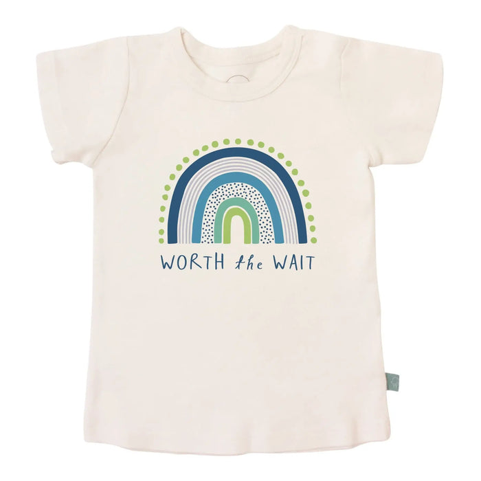graphic tee | worth the wait by Finn + Emma