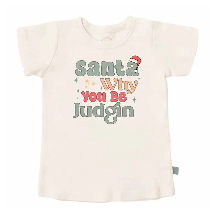graphic tee | you be judgin by Finn + Emma