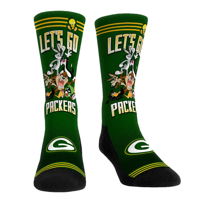 Green Bay Packers - Looney Tunes - Team Pile Up by Rock 'Em Socks