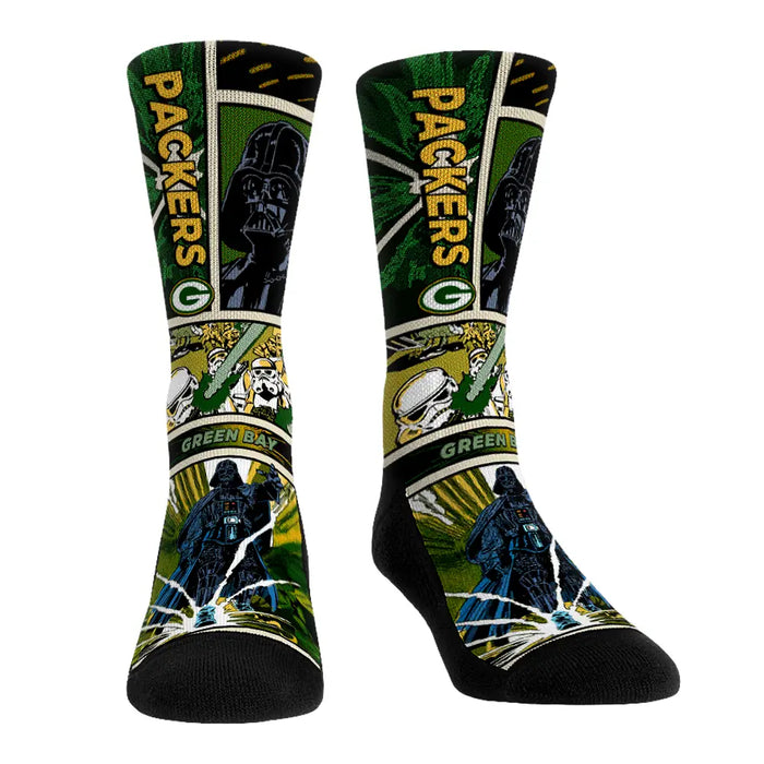 Green Bay Packers - Star Wars - Empire Comic Strip by Rock 'Em Socks