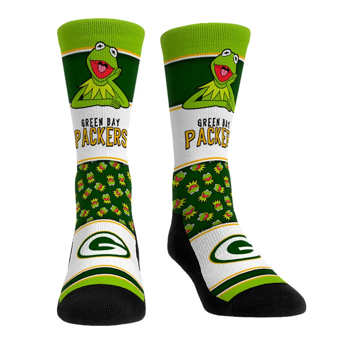 Green Bay Packers - The Muppets - Kermit Showcase by Rock 'Em Socks