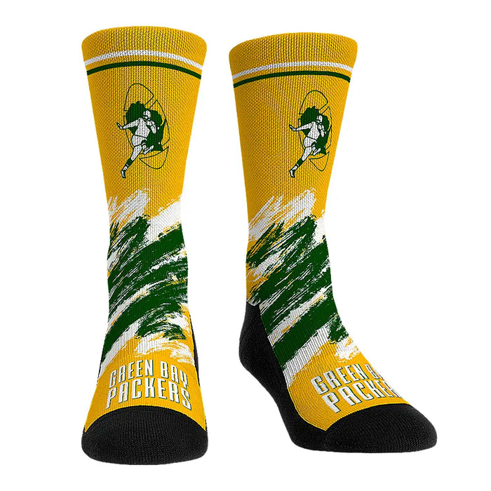 Green Bay Packers - Throwback Paint by Rock 'Em Socks