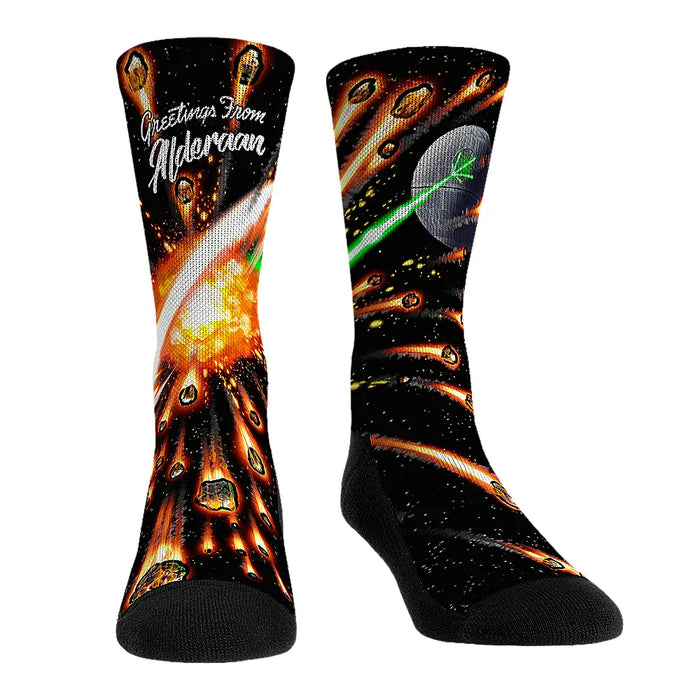 Greetings From Alderaan by Rock 'Em Socks