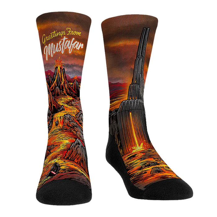 Greetings From Mustafar by Rock 'Em Socks