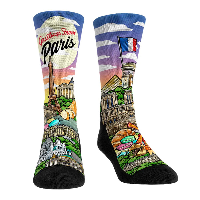 Greetings From Paris by Rock 'Em Socks