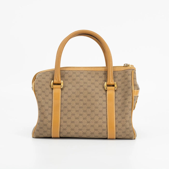 Gucci Canvas GG Boston Mini Bag #1647 by Bolt Boutique