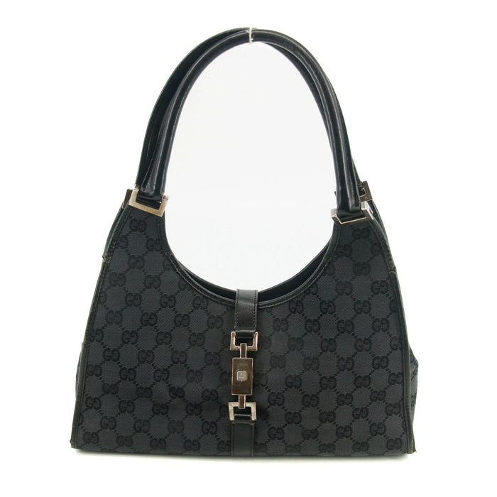 Gucci GG Black Supreme Jackie Shoulder Bag #3003 by Bolt Boutique