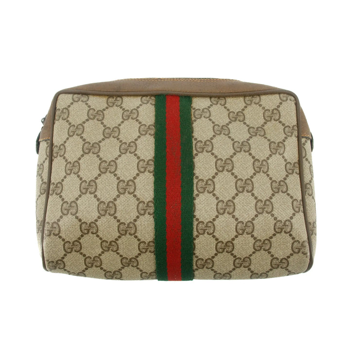 Gucci GG Canvas Brown Pouch #8898 by Bolt Boutique