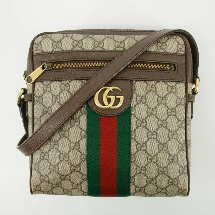 Gucci GG Canvas Coated Ophidia Shoulder Bag #2975 by Bolt Boutique